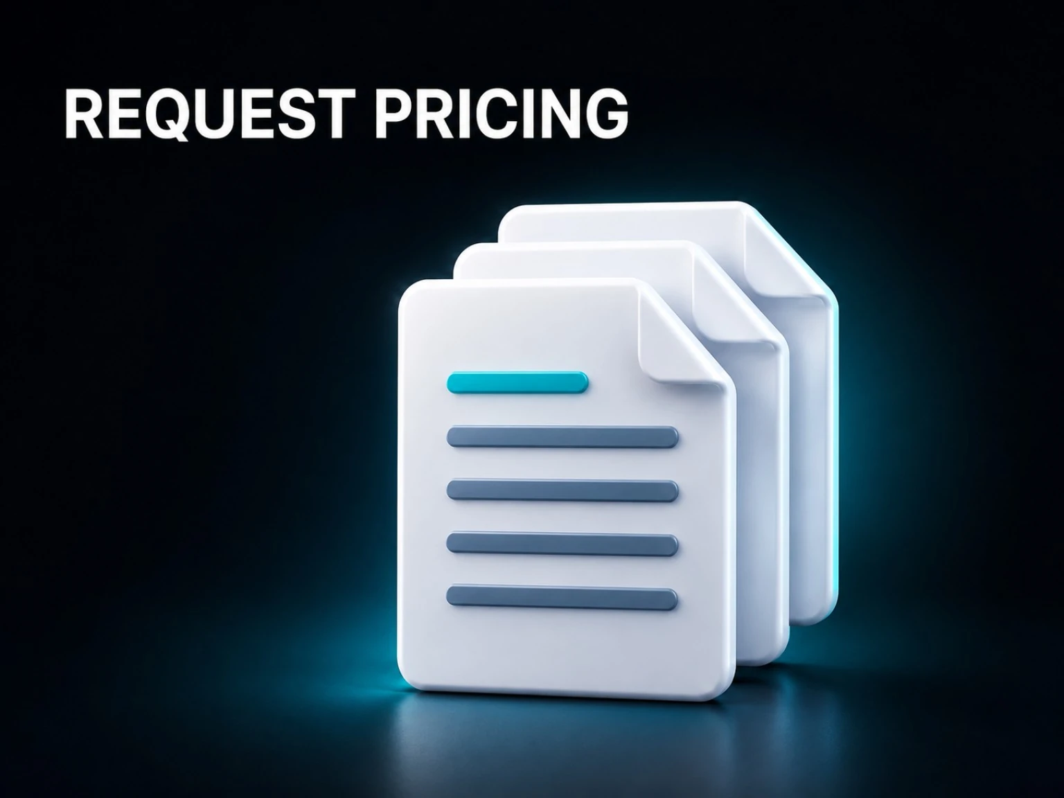 Request pricing process card